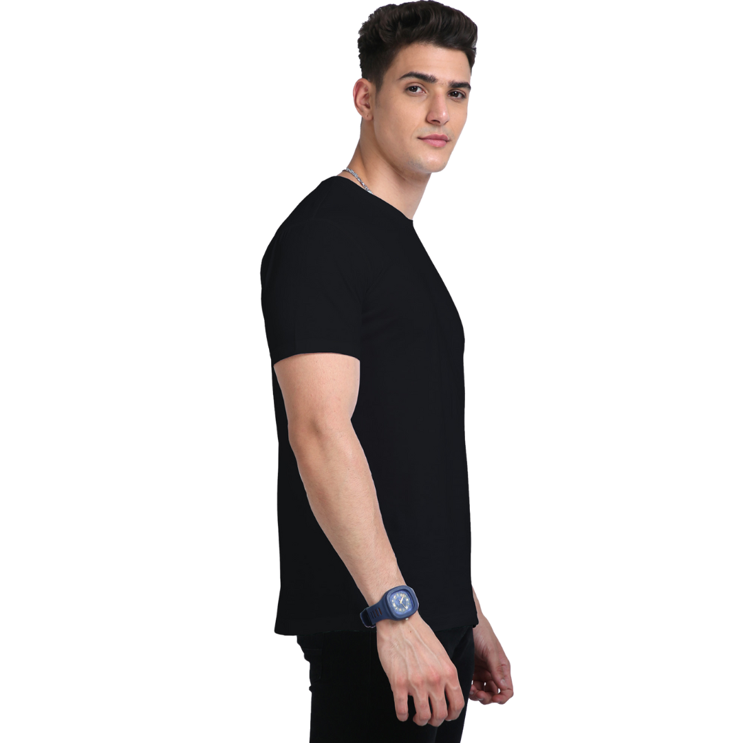 Men Supima T-Shirts Black