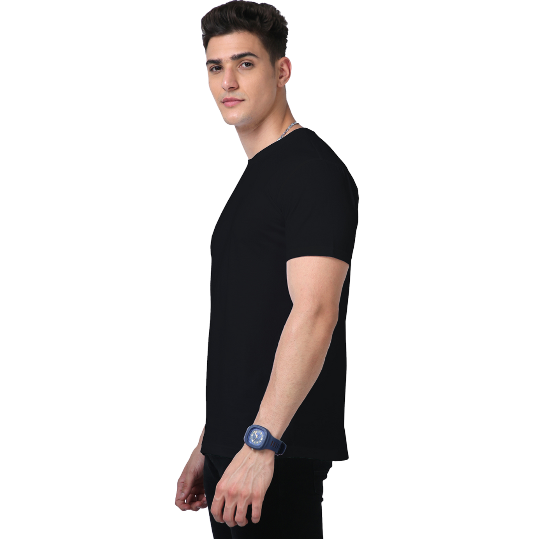 Men Supima T-Shirts Black