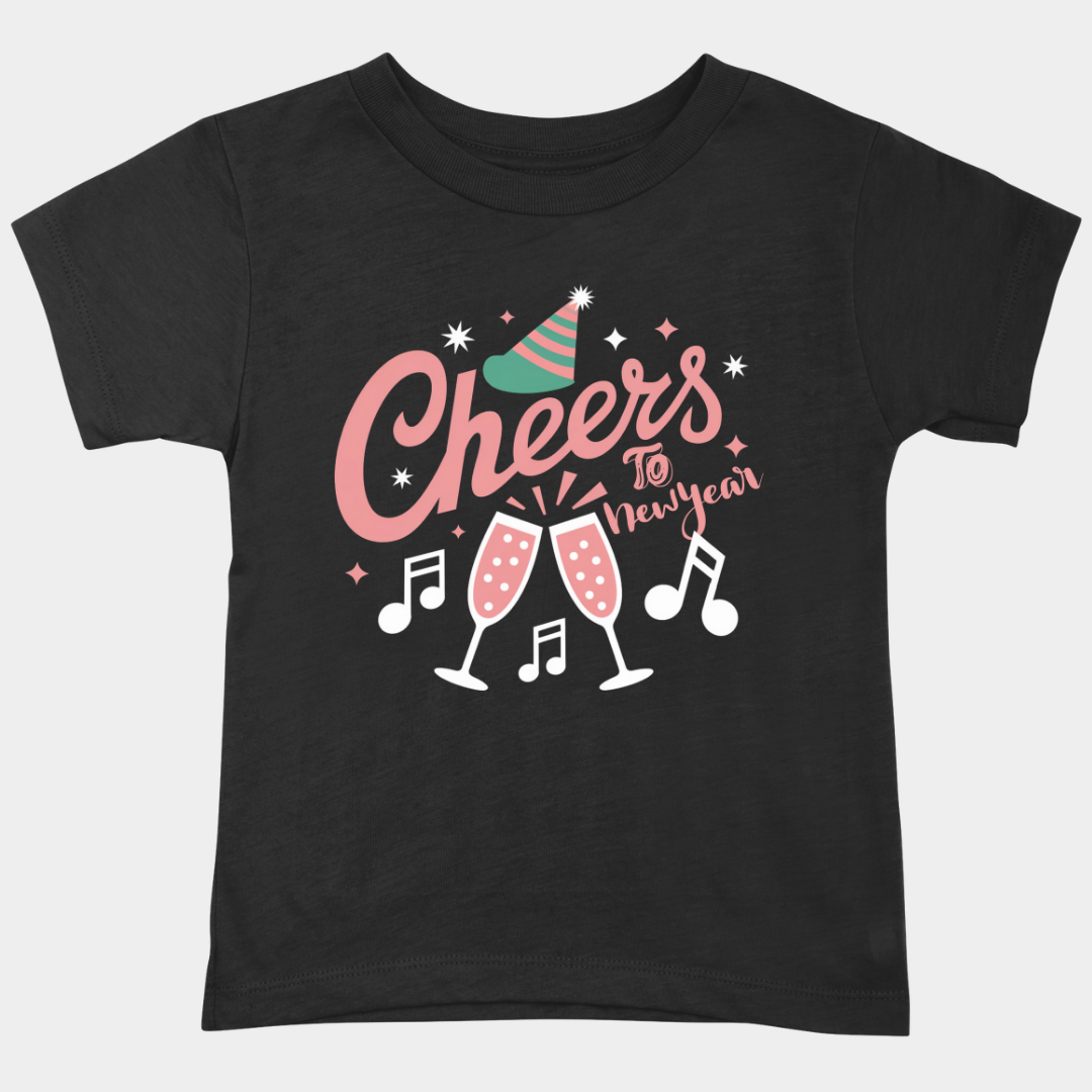 New Year T-Shirt & Sweatshirt for Cheers to the New Year' Vintage T-Shirt: Classic New Year Vibes