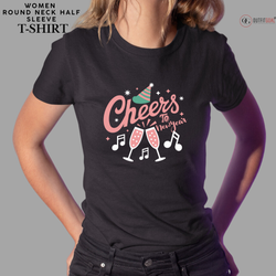 New Year T-Shirt & Sweatshirt for Cheers to the New Year' Vintage T-Shirt: Classic New Year Vibes