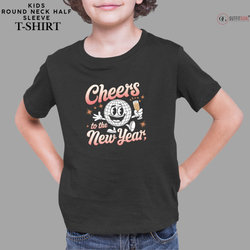 New Year T-Shirt & Sweatshirt for Retro Disco Ball T-Shirt: Cheers to the New Year