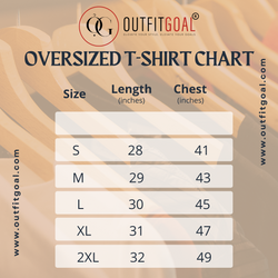 OUTFITGOAL Oversized T-Shirt : STRONG