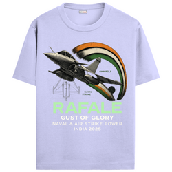 OUTFITGOAL OPERATION SINDOOR “RAFALE – GUST OF GLORY” Graphic Tribute T-Shirt | 100% Super Combed Cotton | 180 GSM | Bio-Washed for Long-Lasting Comfort and Softness