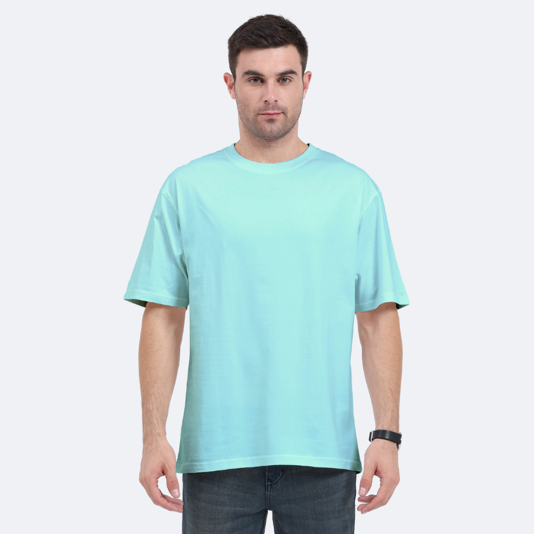 Men Oversized Classic T-Shirt Mint