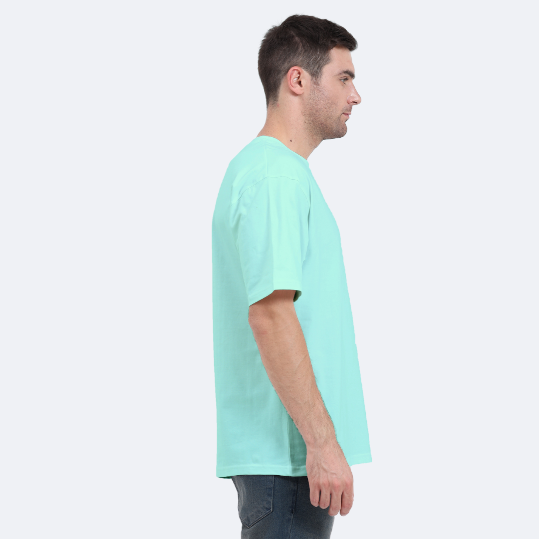 Men Oversized Classic T-Shirt Mint