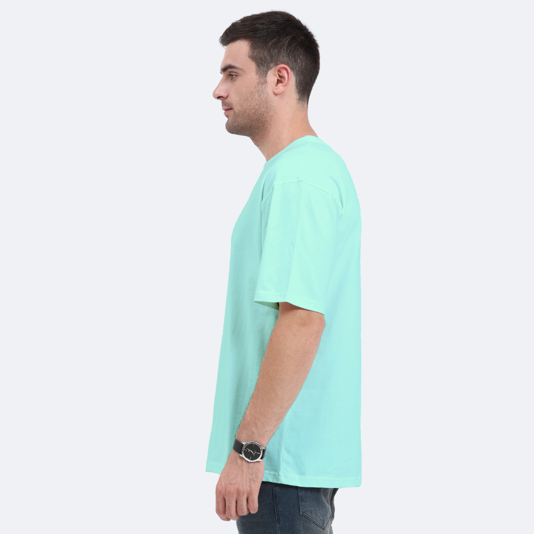 Men Oversized Classic T-Shirt Mint