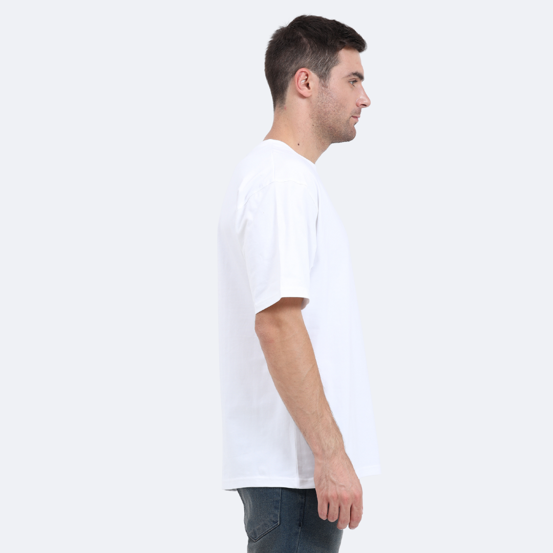 Men Oversized Classic T-Shirt White