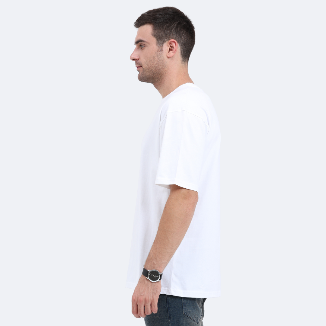 Men Oversized Classic T-Shirt White