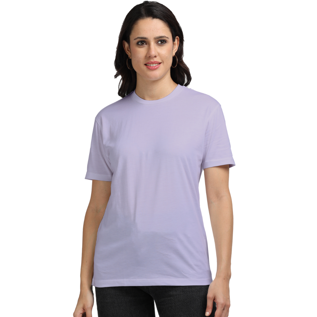 Women Supima T-Shirts Lavender