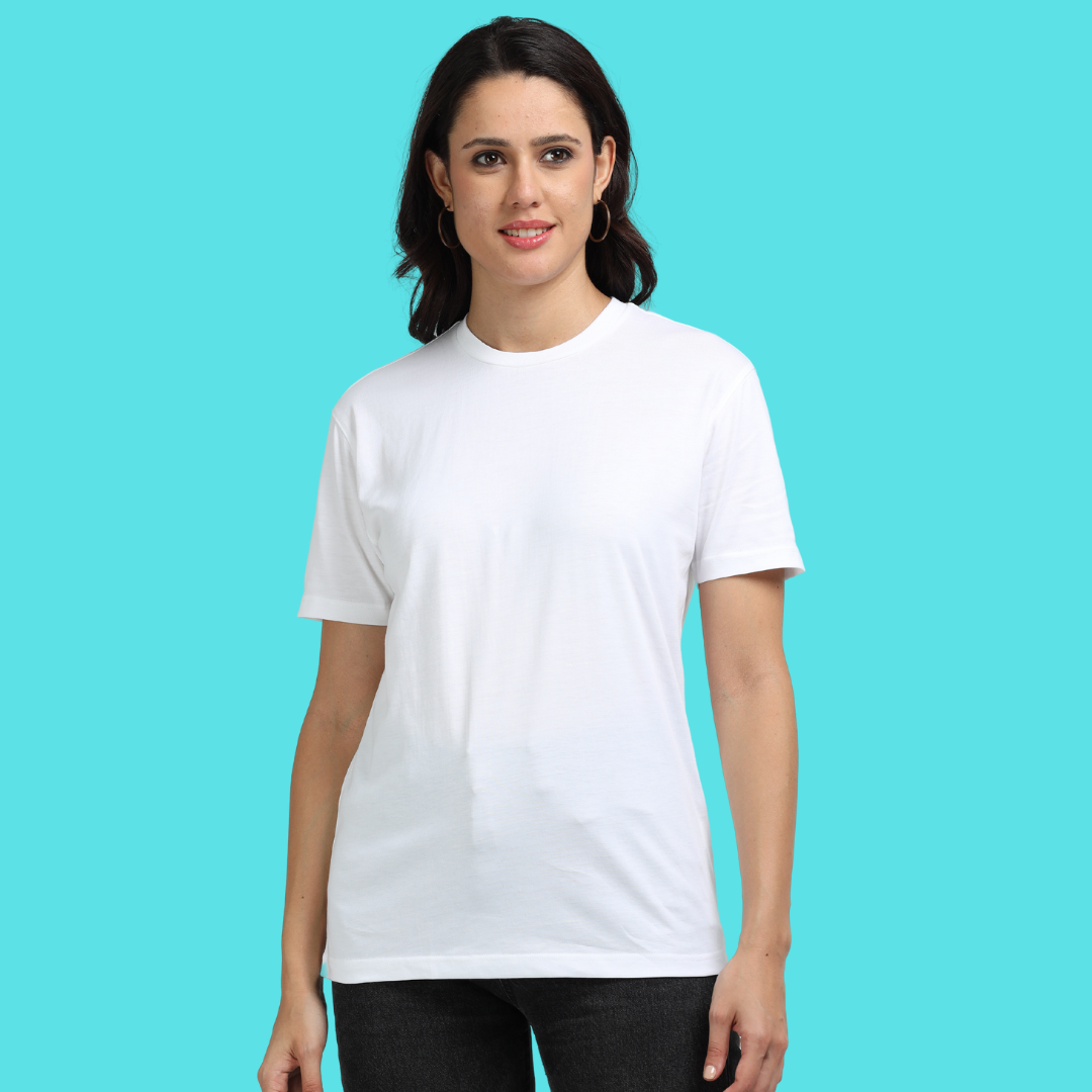 Women Supima T-Shirts White