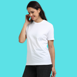 Women Supima T-Shirts White